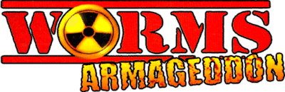 Worms Armageddon logo for Playstation
